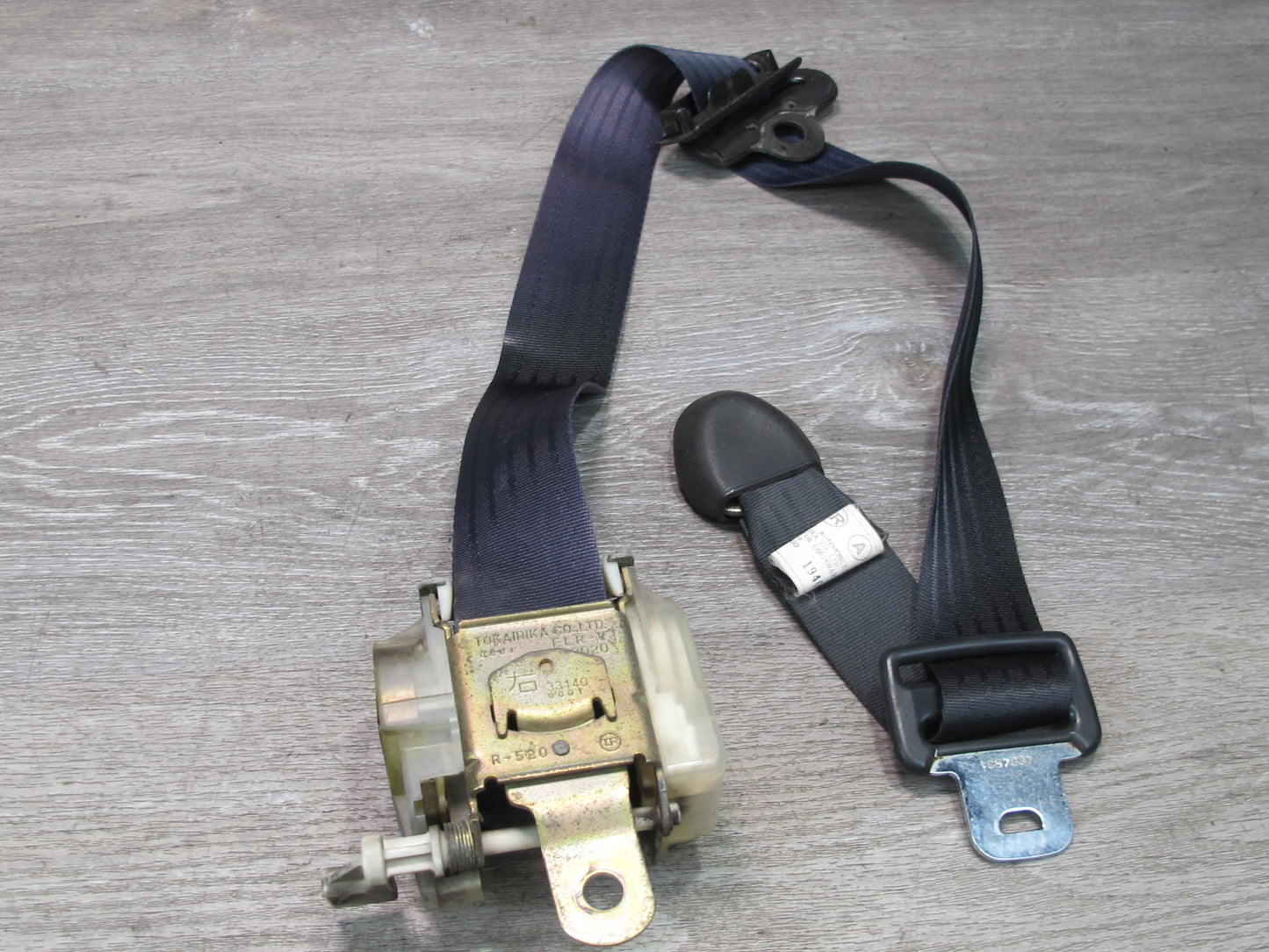 85-89 TOYOTA MR2 FRONT LEFT & RIGHT SIDE SEATBELT RETRACTOR SET OEM