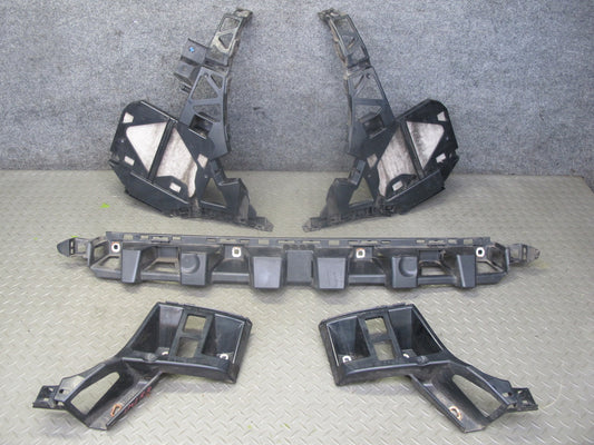 12-15 Mercedes W166 Ml-class Set of 5 Rear Bumper Mount Support Bracket OEM