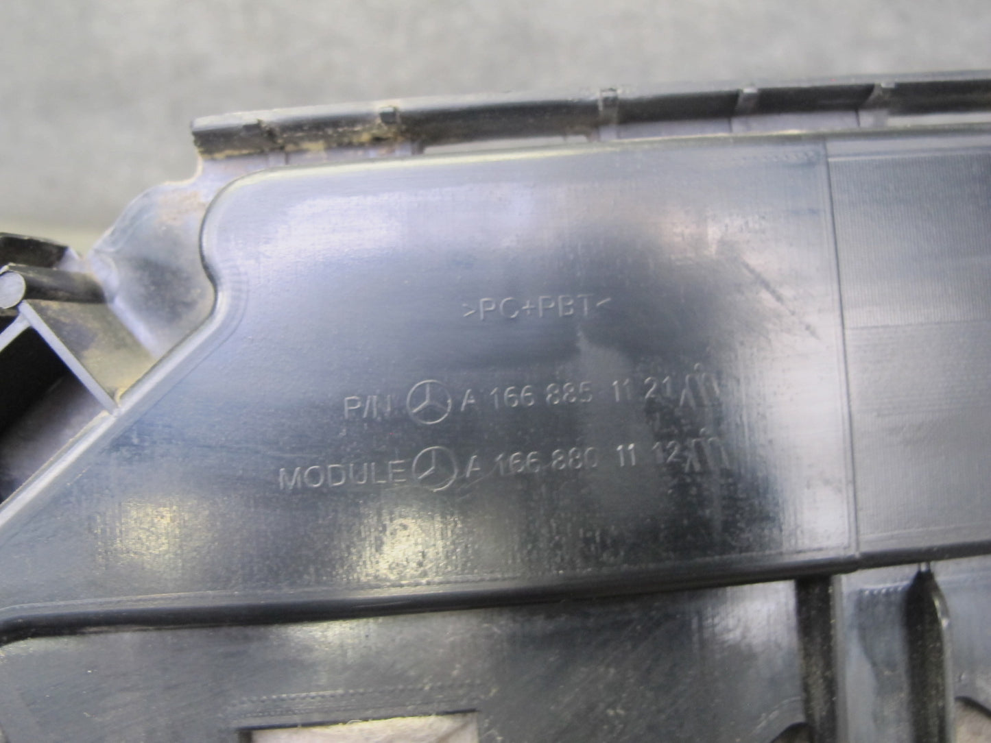 12-15 Mercedes W166 Ml-class Set of 5 Rear Bumper Mount Support Bracket OEM