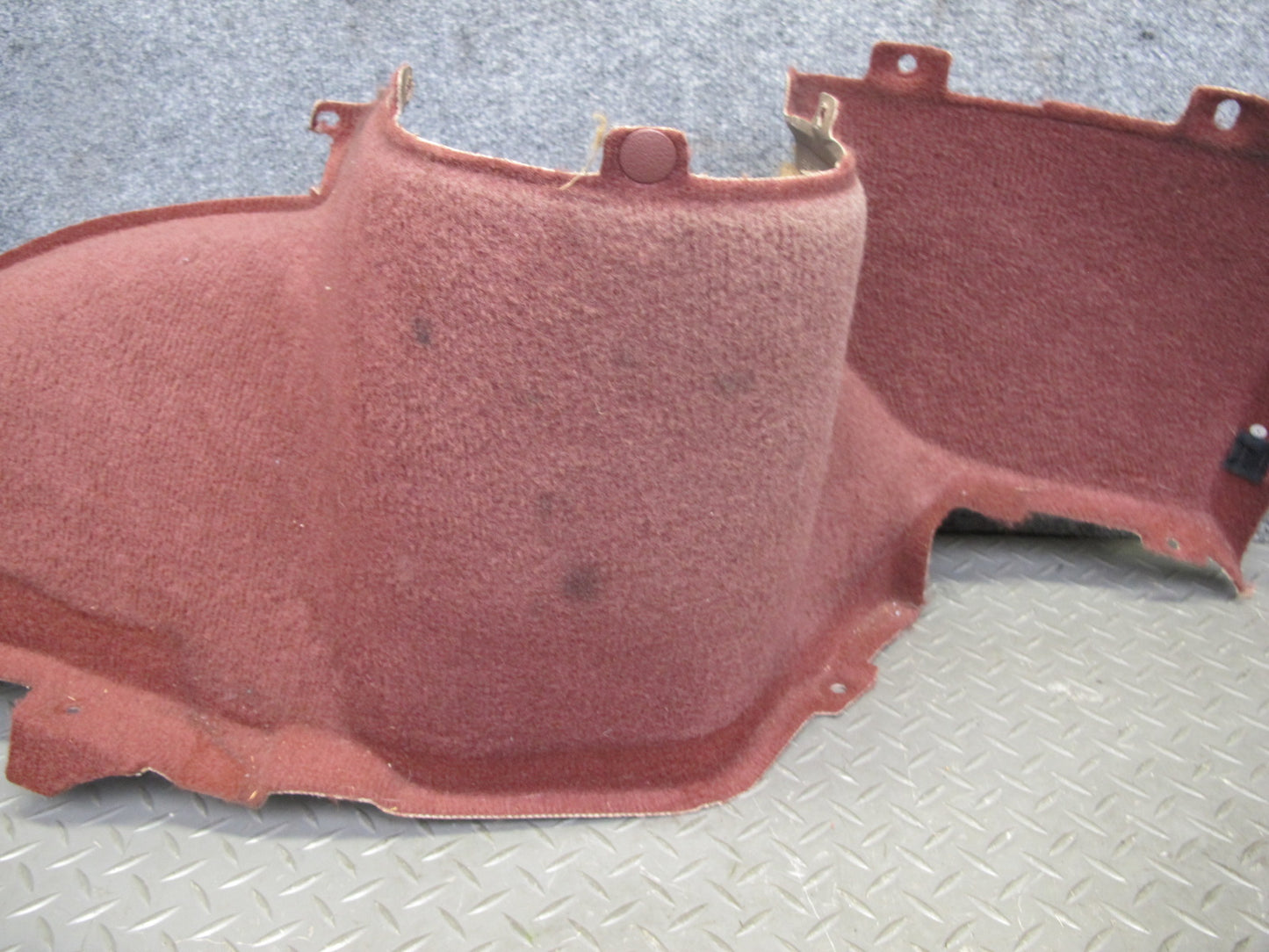 86-88 Mazda RX7 FC3S Coupe Rear Trunk Hatch Carpet Trim Cover Set RED OEM