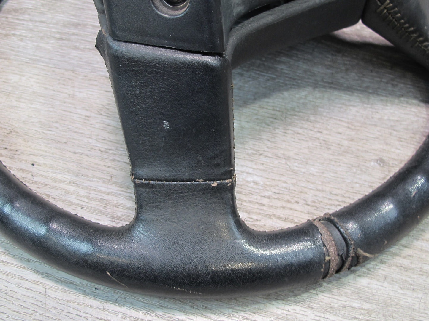 87-89 Toyota MR2 AW15 Leather Steering w Horn Black Assembly OEM