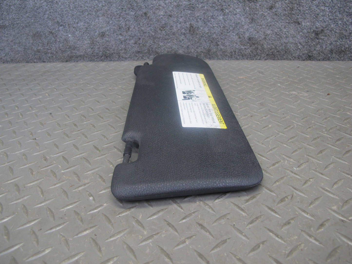 2008-2014 BMW E71 E72 X6 Front Left & Right Sun Visor Black Set of 2