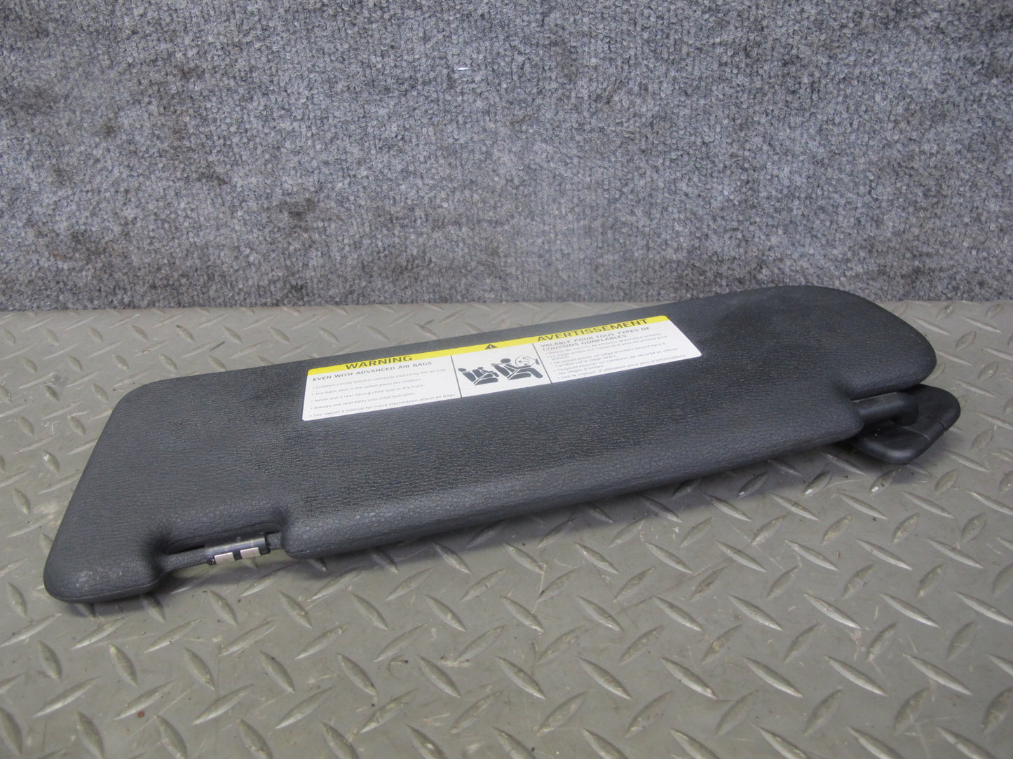 2008-2014 BMW E71 E72 X6 Front Left & Right Sun Visor Black Set of 2