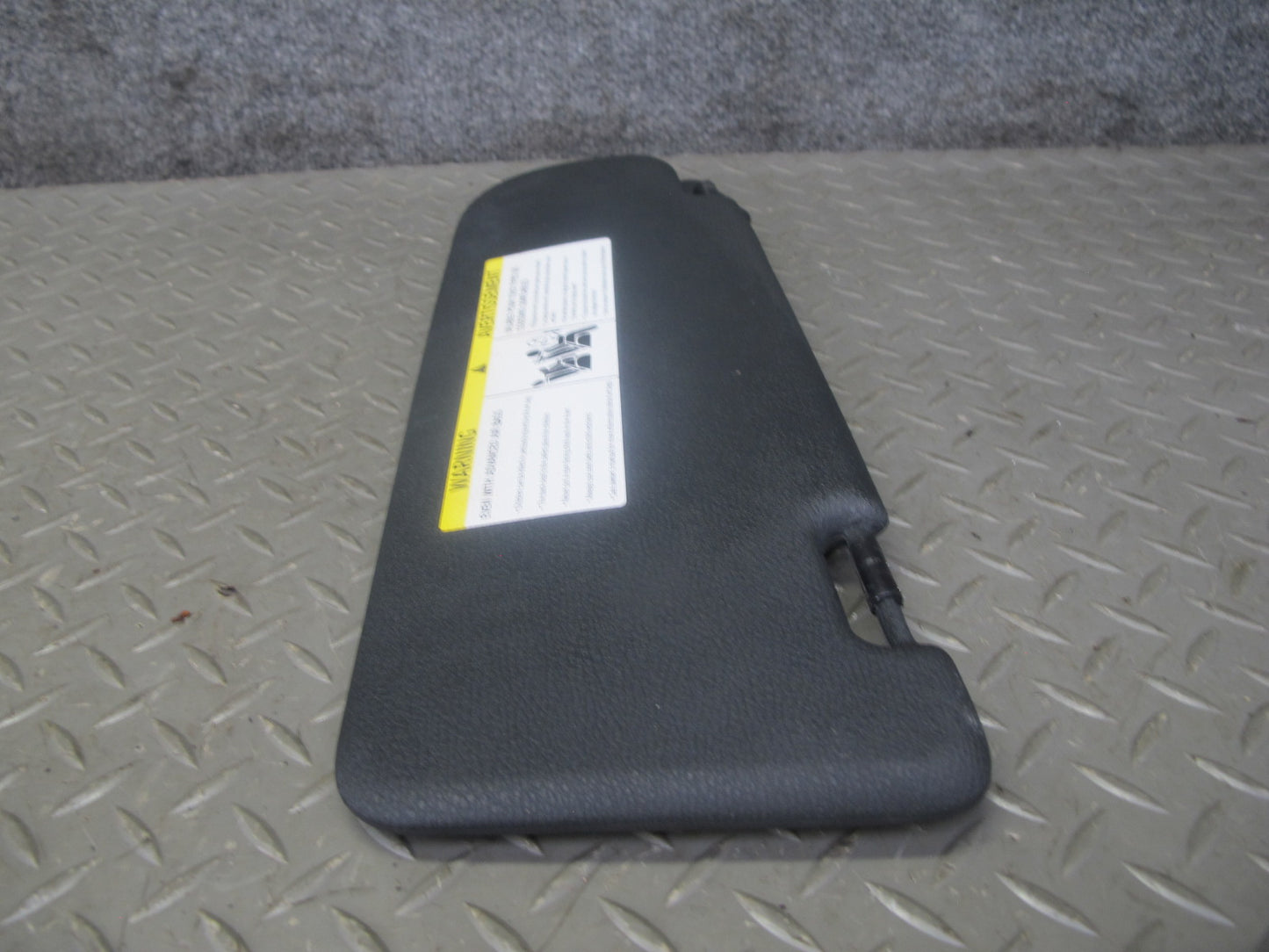 2008-2014 BMW E71 E72 X6 Front Left & Right Sun Visor Black Set of 2