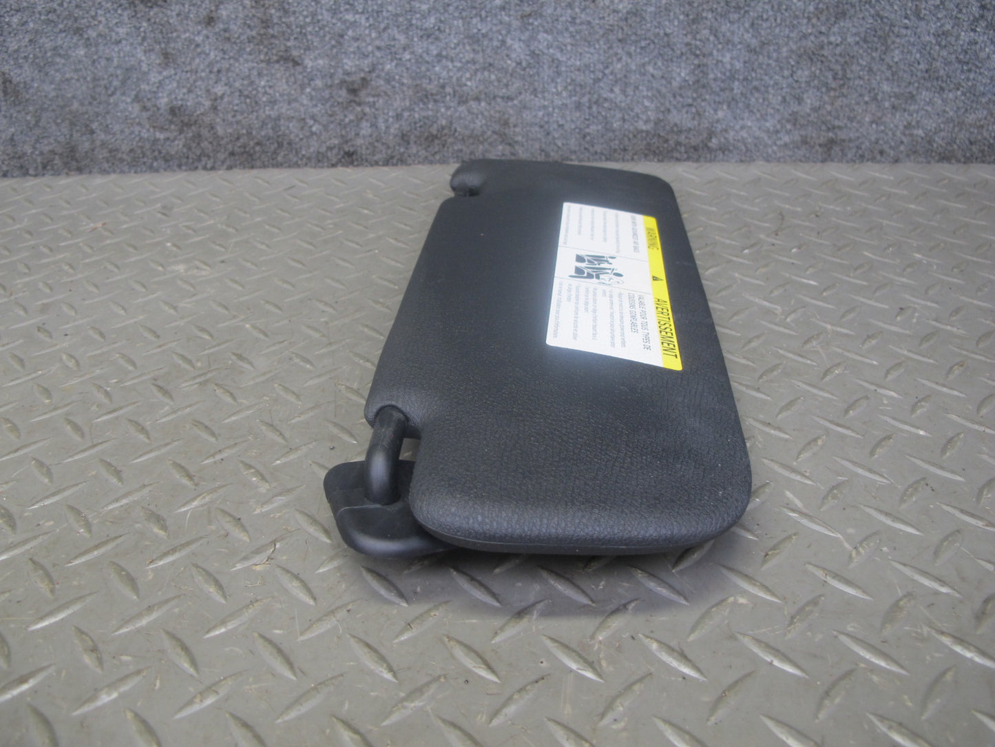 2008-2014 BMW E71 E72 X6 Front Left & Right Sun Visor Black Set of 2