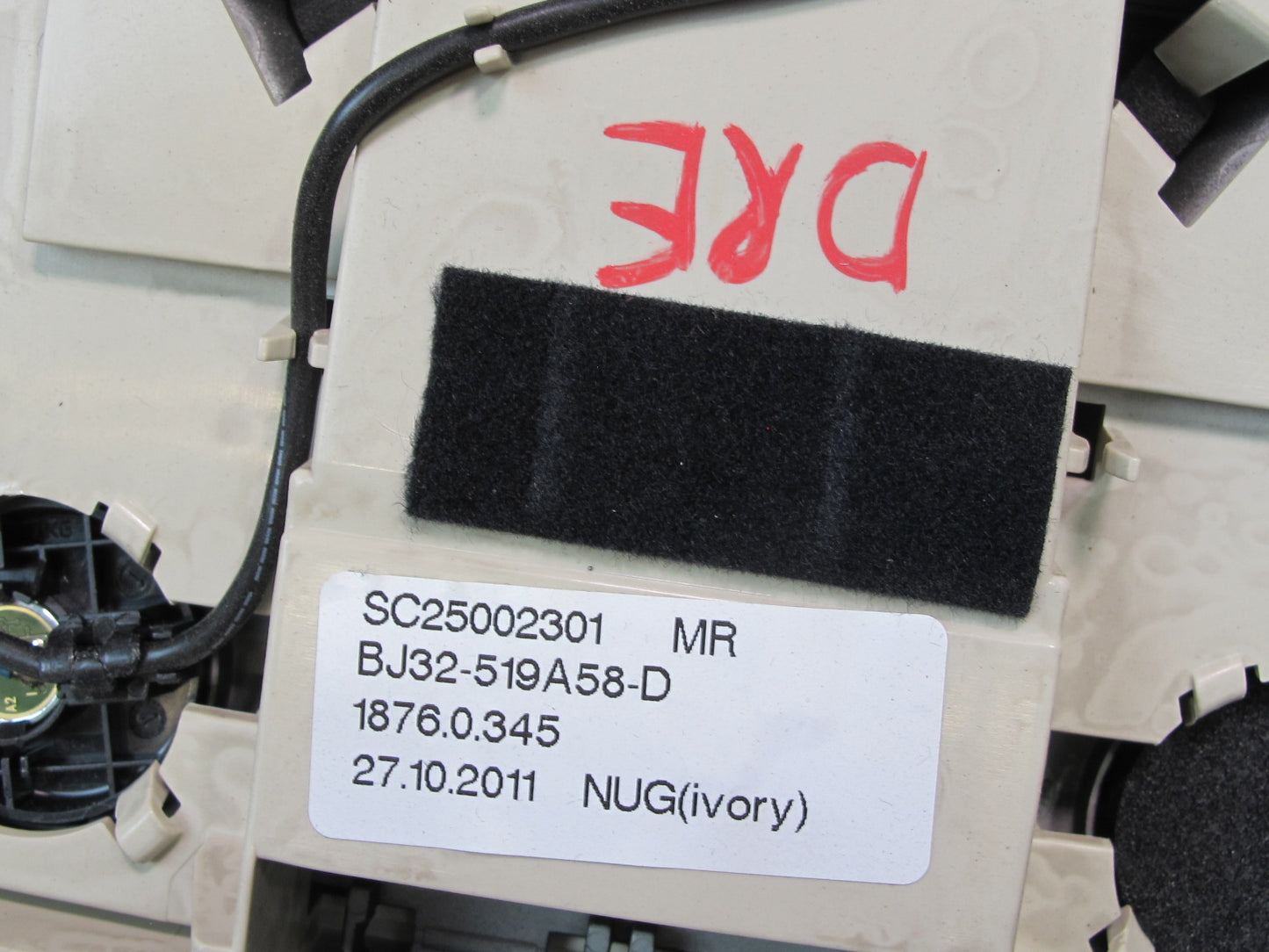 2012-2019 Range Rover Evoque L538 Overhead Console Dome Reading Light Lamp Set