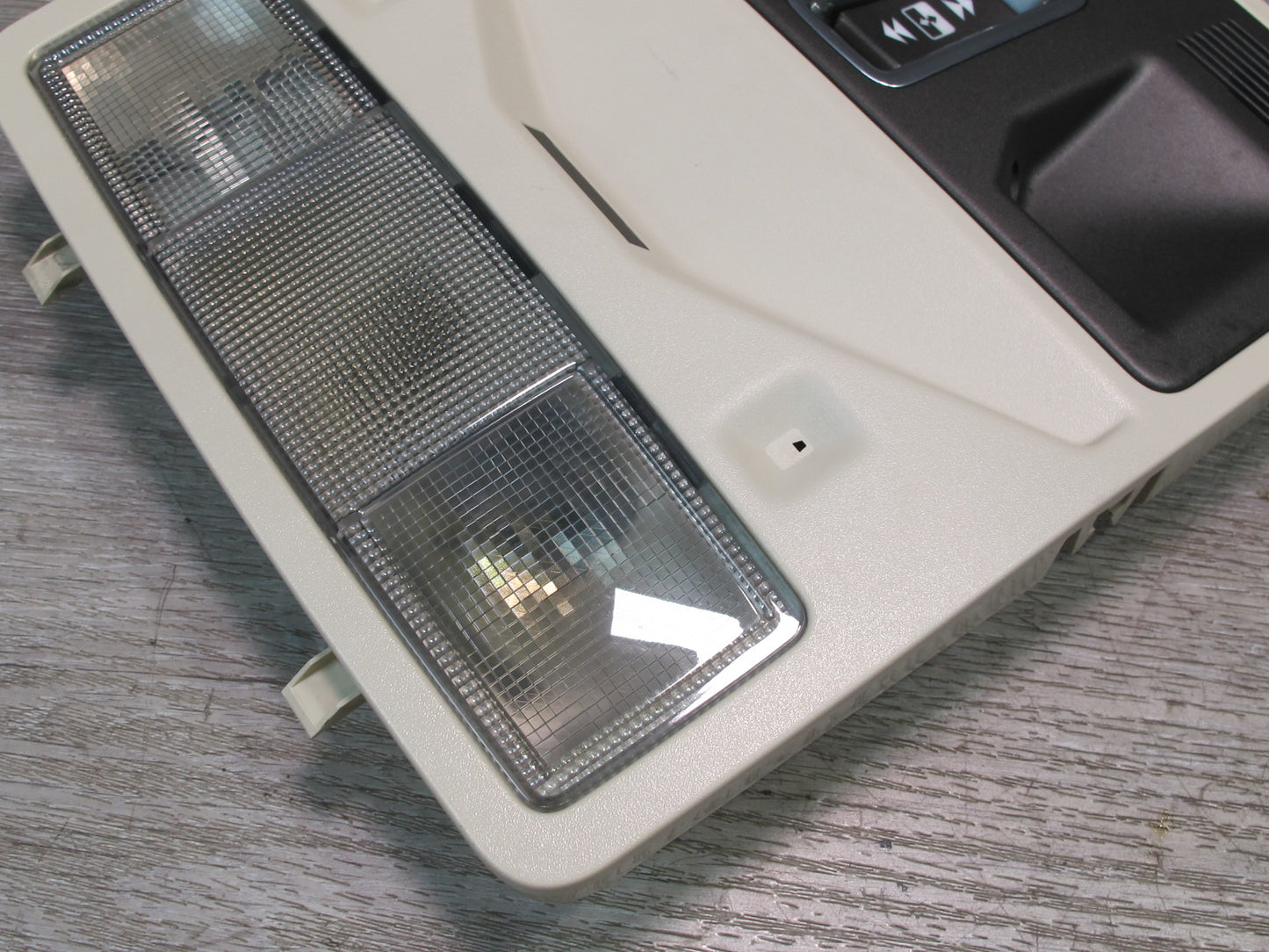 2012-2019 Range Rover Evoque L538 Overhead Console Dome Reading Light Lamp Set