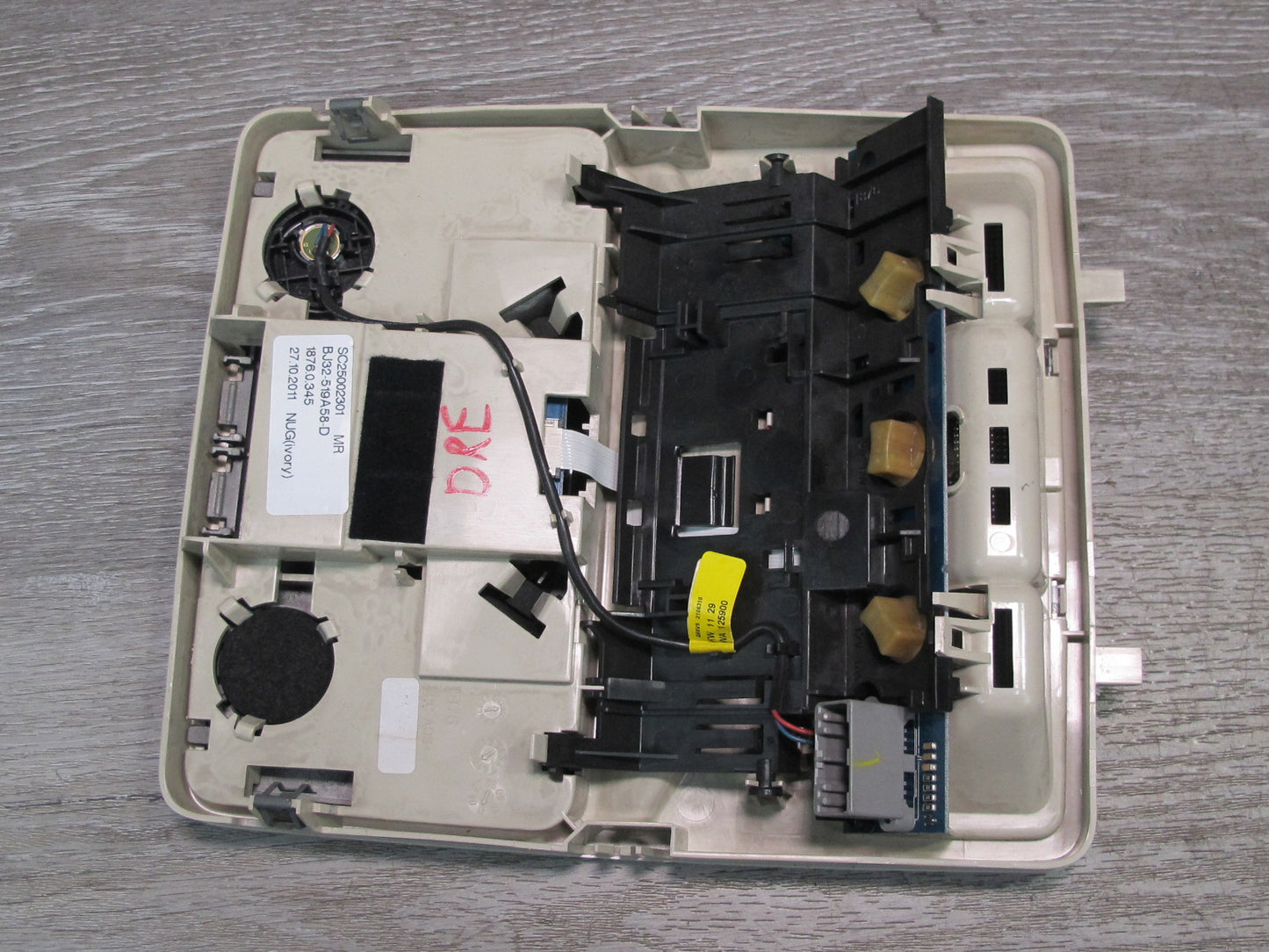 2012-2019 Range Rover Evoque L538 Overhead Console Dome Reading Light Lamp Set