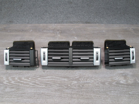 12-19 Range Rover Evoque L538 Dash Front Left Center Right Air Vent Grille Set