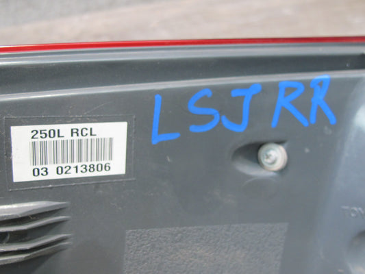 08-09 Lexus UVF46 LS600h Rear Right Outer Tail Light Lamp Assembly OEM