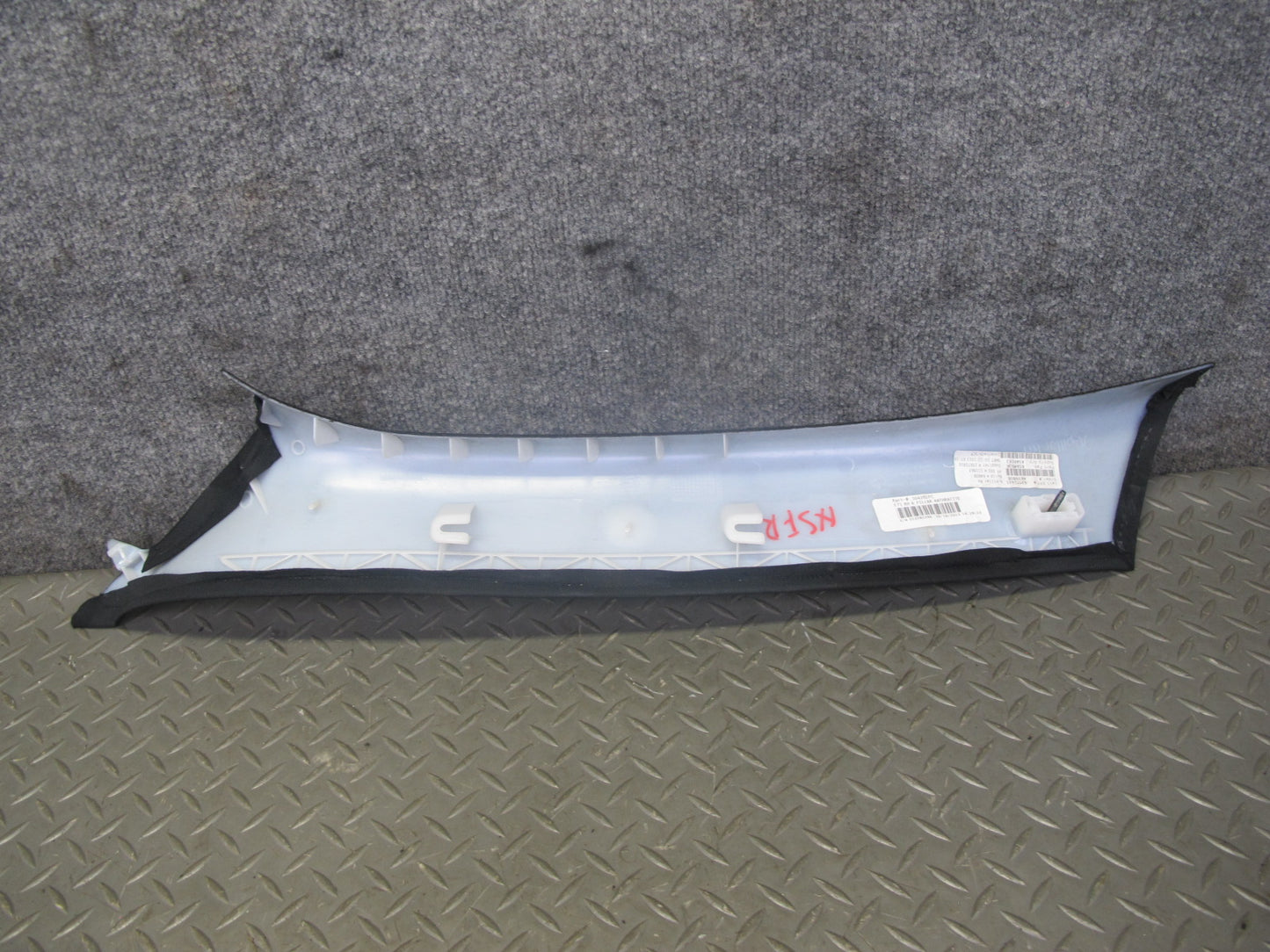 2008-2014 BMW E71 E72 X6 Front Interior A Pillar Trim Cover Panel Set of 2