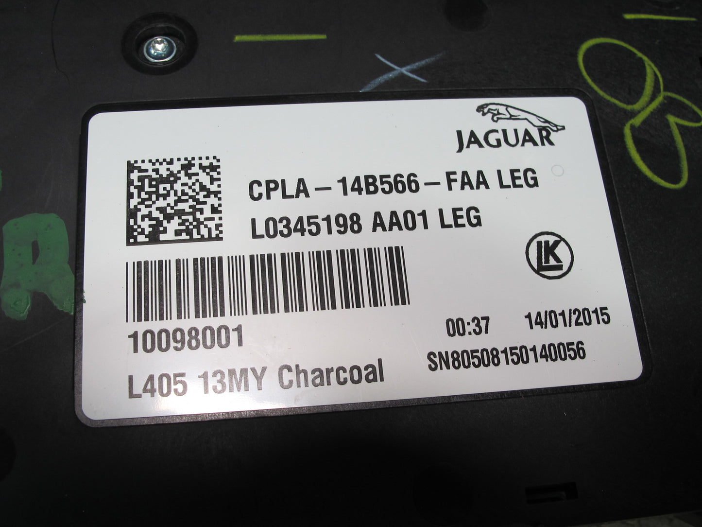 2013-2017 Land Range Rover L405 Front Right Seat Adjust Switch CPLA-14B566-FAA