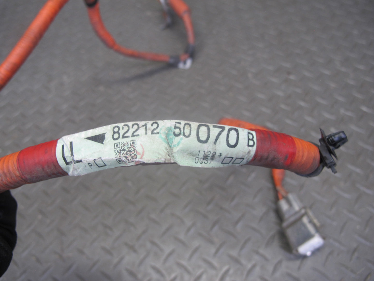 08-11 Lexus UVF46 LS600h Electric A/C Compressor Wire Wiring Harness OEM