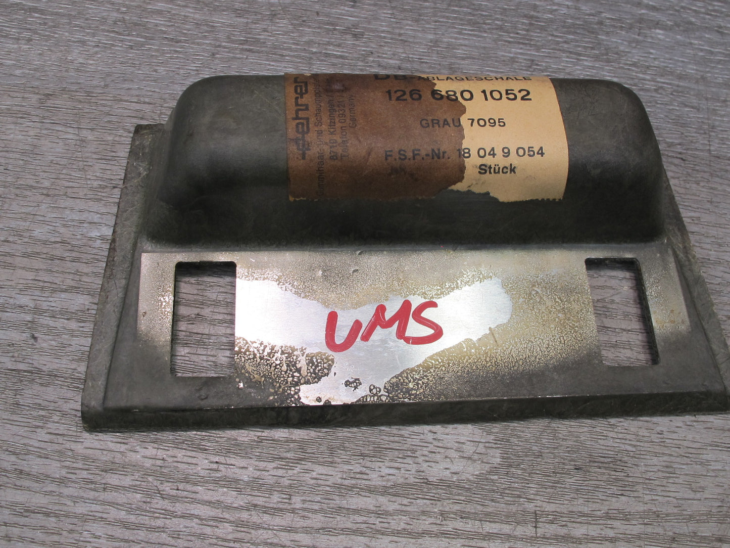 86-91 Mercedes W126 S-class Center Console Trim Cover Panel 1266801052