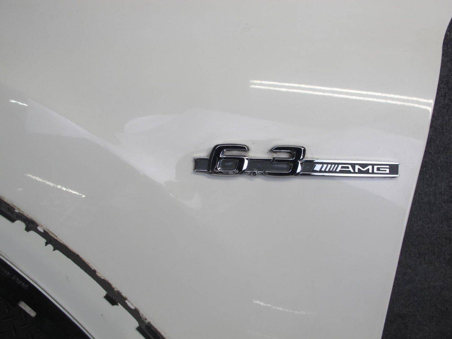 07-11 Mercedes W164 ML63 AMG Front Left Fender Shell Panel Cover White OEM