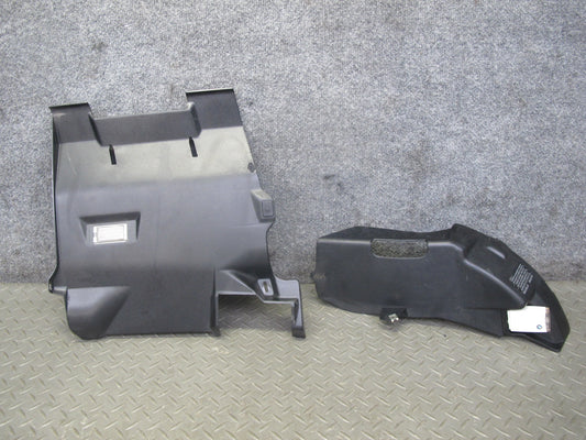 90-95 BMW E34 5-SERIES Set of 2 Right Side Dash Lower Trim Cover Panel Black OEM