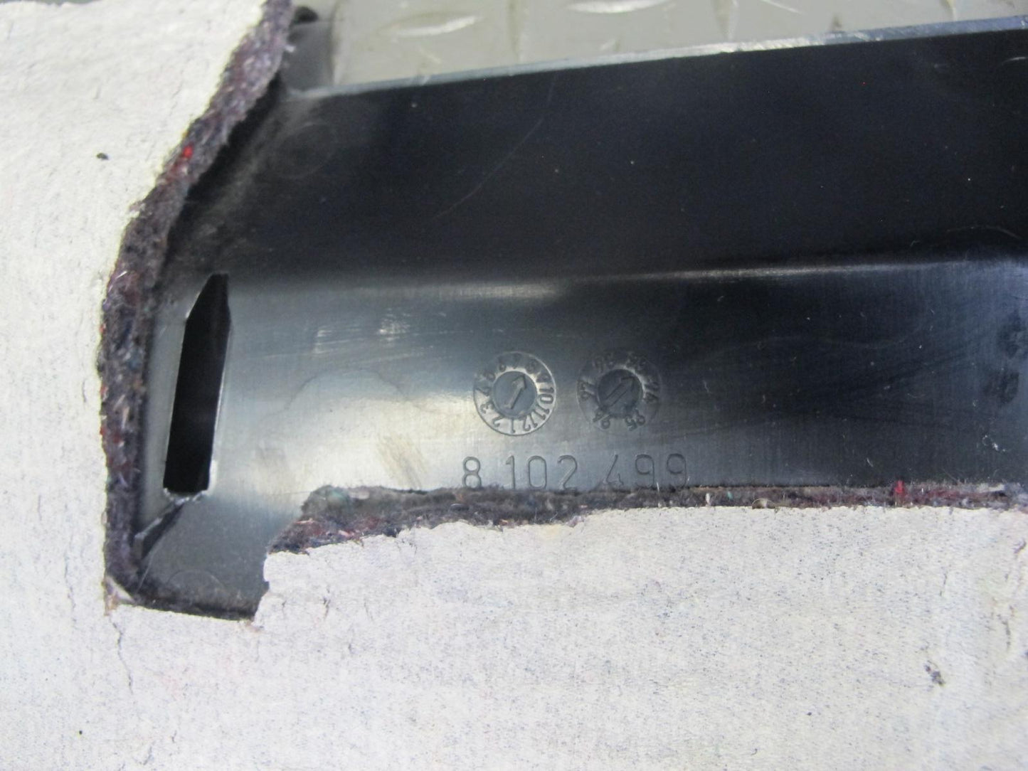 90-95 BMW E34 5-SERIES Set of 2 Right Side Dash Lower Trim Cover Panel Black OEM