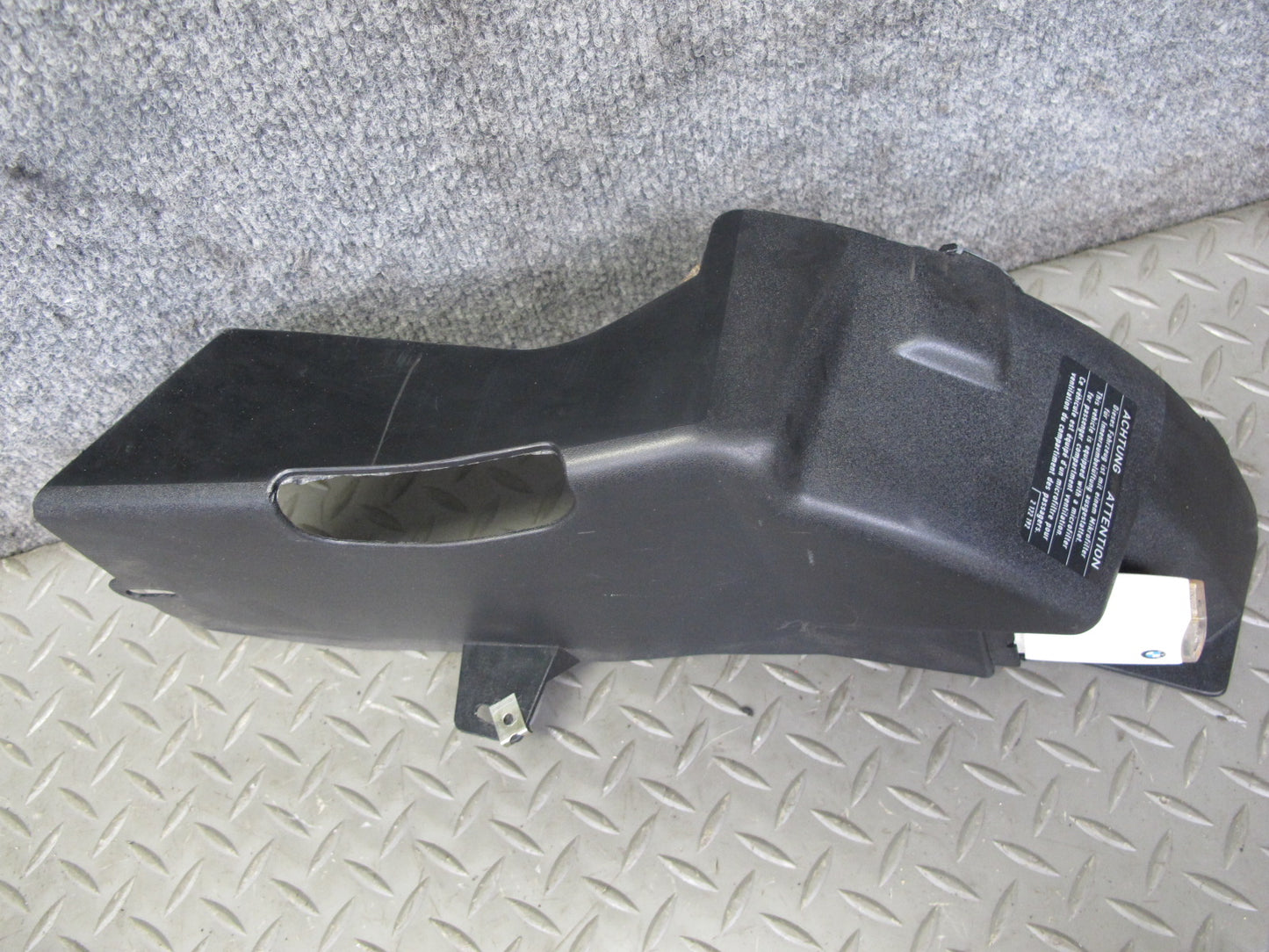 90-95 BMW E34 5-SERIES Set of 2 Right Side Dash Lower Trim Cover Panel Black OEM