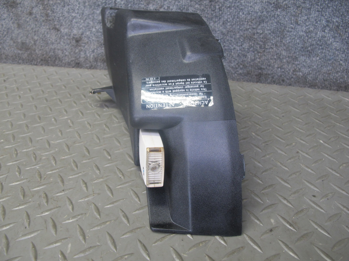 90-95 BMW E34 5-SERIES Set of 2 Right Side Dash Lower Trim Cover Panel Black OEM