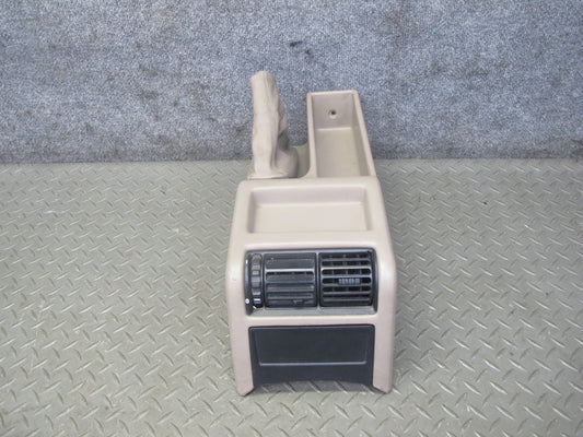 92-95 BMW E34 5-SERIES Center Console Trim Panel w Air Vent & Brake Boot OEM