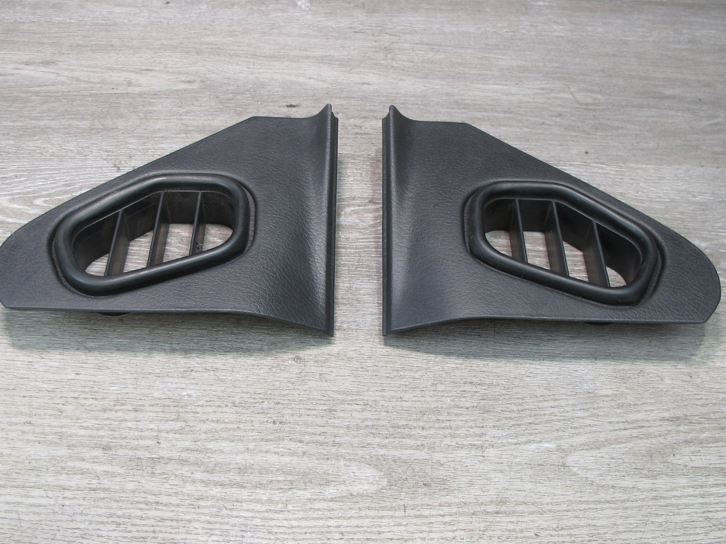90-96 Nissan Z32 300ZX Set of 2 Dash Left & Right Air Vent END Cap Trim OEM