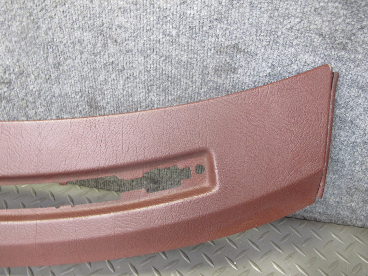 86-88 Mazda RX7 FC3S Dashboard Dash Upper Air Vent Trim Cover Panel RED OEM