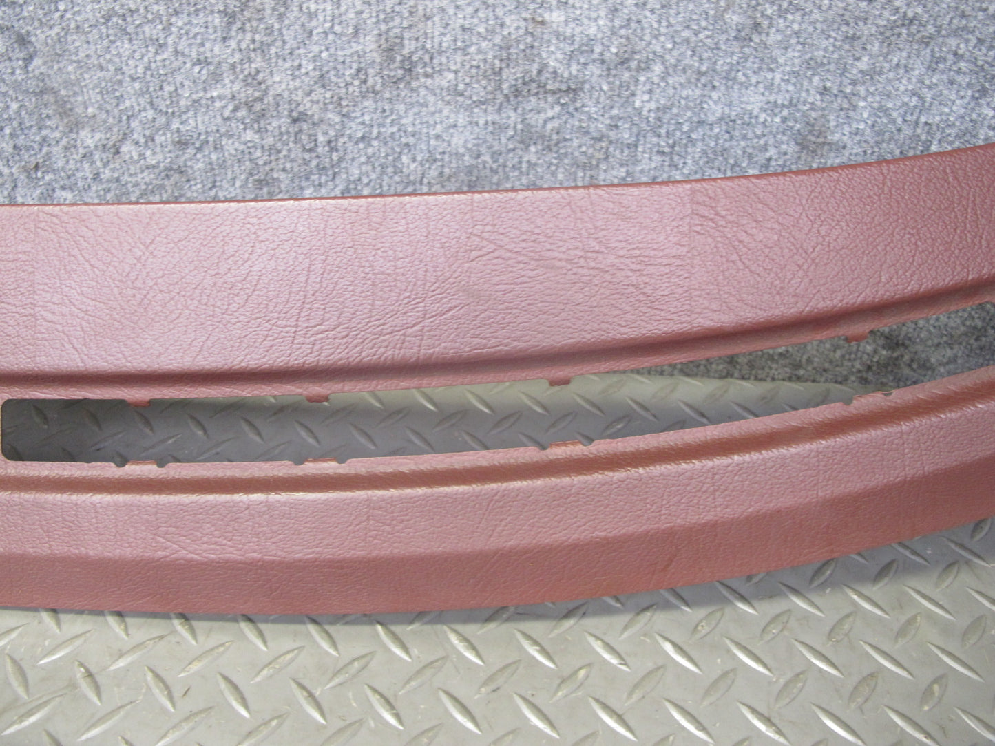 86-88 Mazda RX7 FC3S Dashboard Dash Upper Air Vent Trim Cover Panel RED OEM