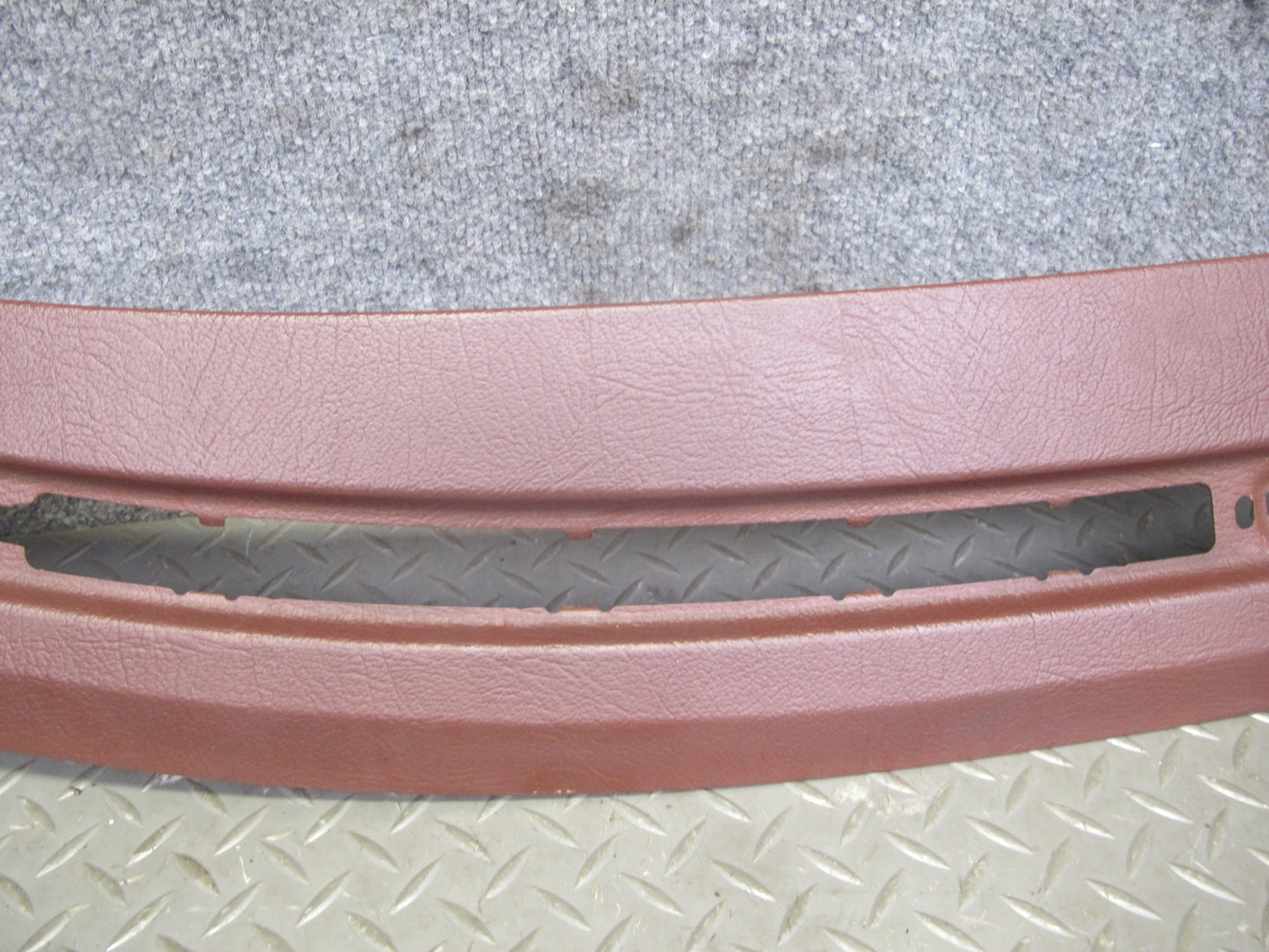 86-88 Mazda RX7 FC3S Dashboard Dash Upper Air Vent Trim Cover Panel RED OEM