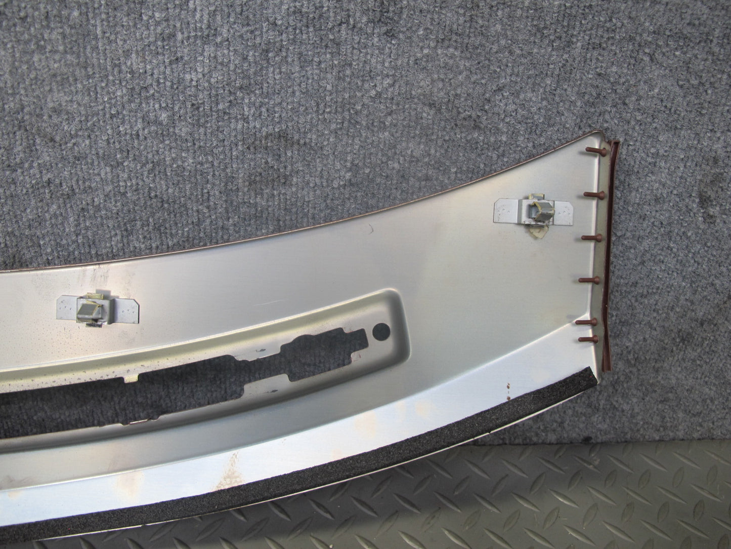 86-88 Mazda RX7 FC3S Dashboard Dash Upper Air Vent Trim Cover Panel RED OEM