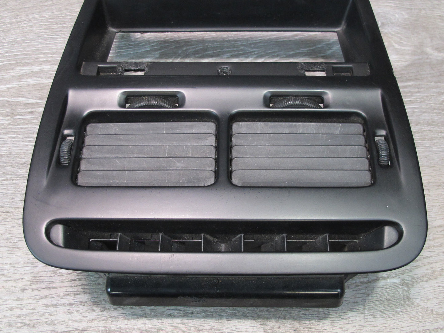 92-96 Nissan Z32 300ZX Dash Center Radio Climate Trim Panel Air Vent w Clock OEM