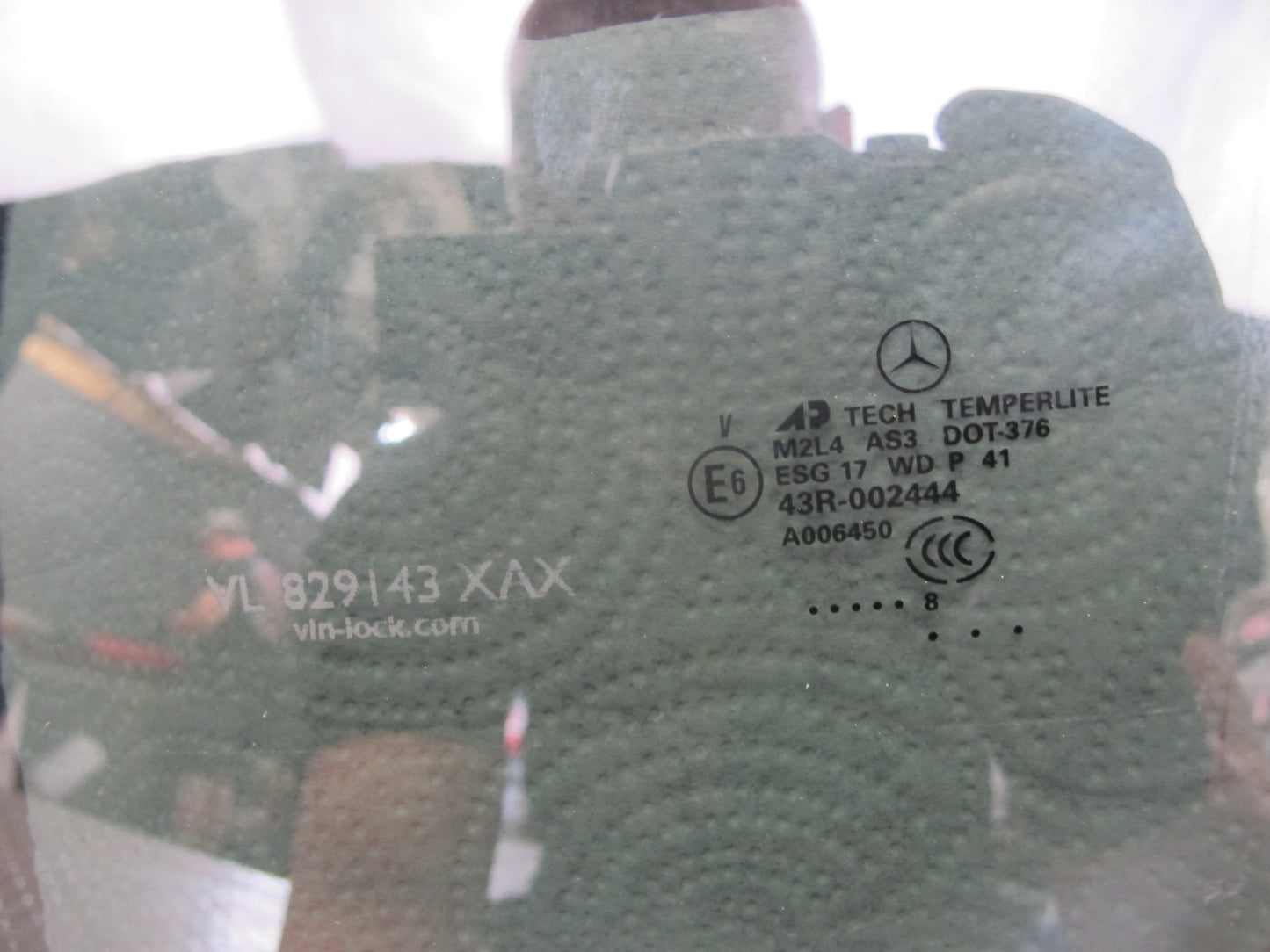 06-11 Mercedes W164 Ml-class Rear Left Door Glass Window OEM