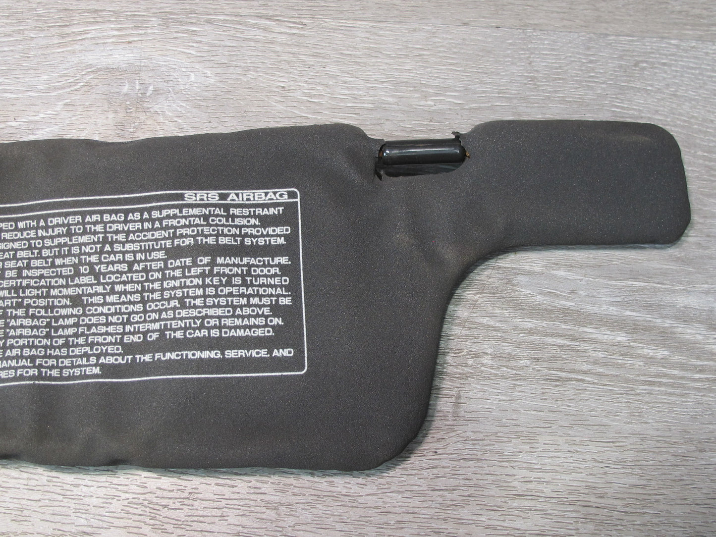 90-96 Nissan Z32 300ZX Coupe Set of 2 Front Left & Right Sun Visor Black OEM