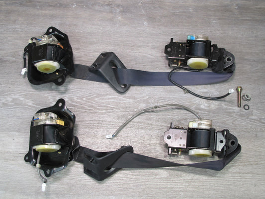 90-96 NISSAN 300ZX Z32 2-SEAT FRONT LEFT & RIGHT SIDE SEATBELT RETRACTOR SET OEM