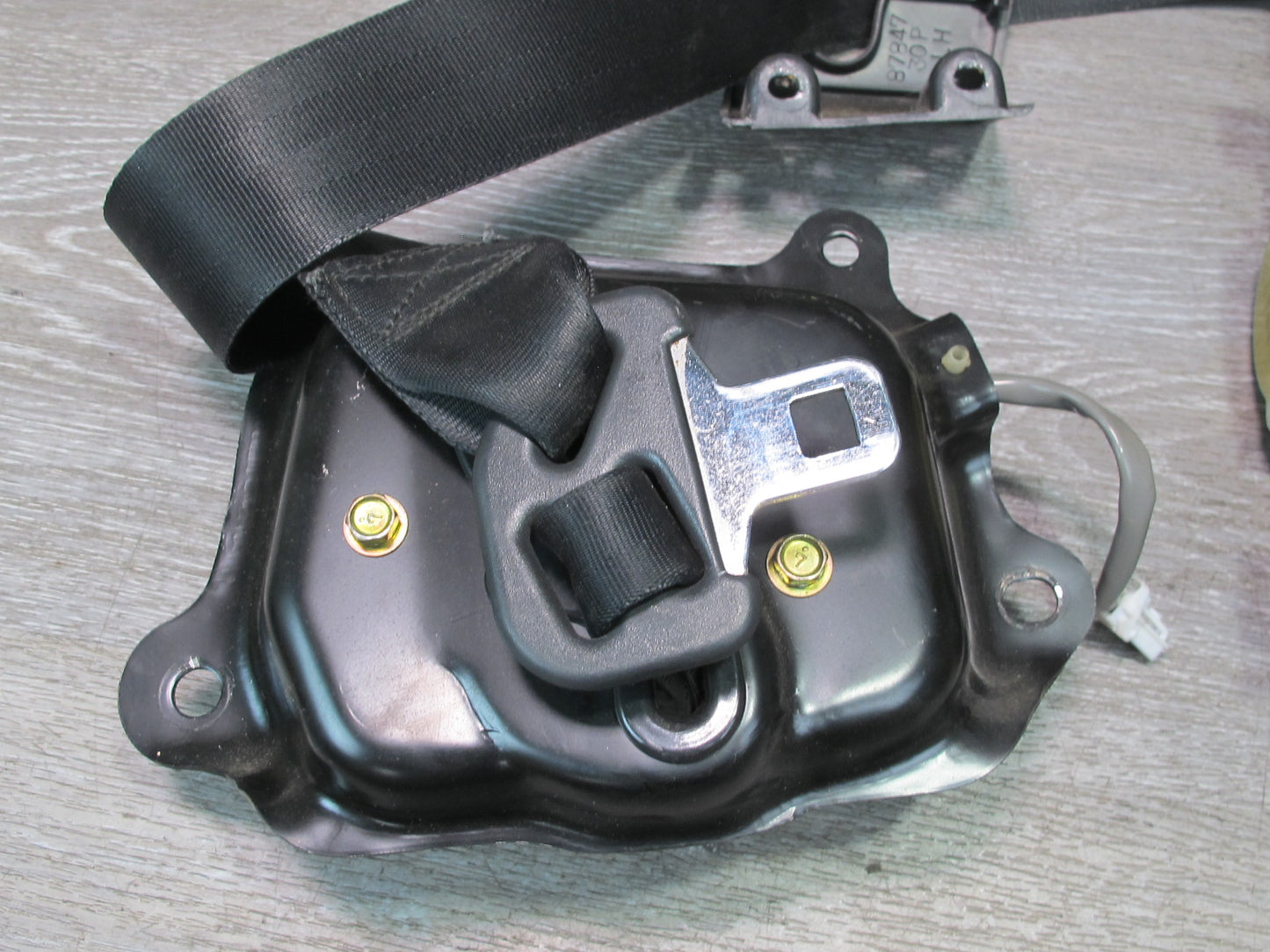 90-96 NISSAN 300ZX Z32 2-SEAT FRONT LEFT & RIGHT SIDE SEATBELT RETRACTOR SET OEM