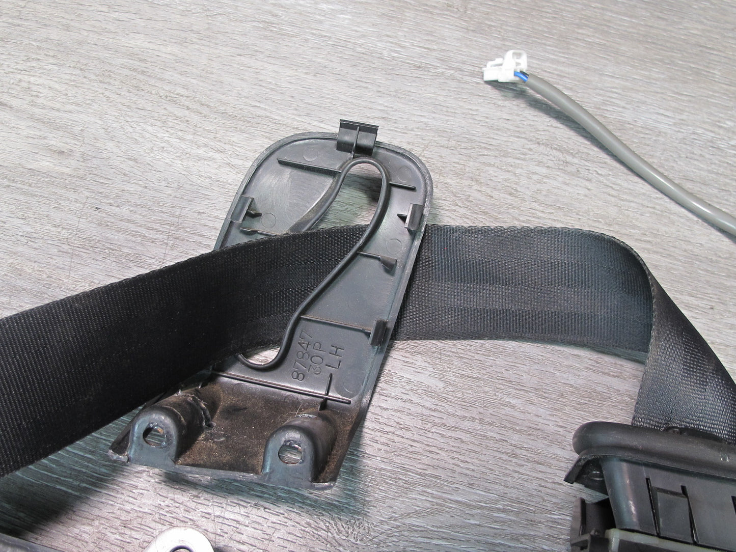90-96 NISSAN 300ZX Z32 2-SEAT FRONT LEFT & RIGHT SIDE SEATBELT RETRACTOR SET OEM