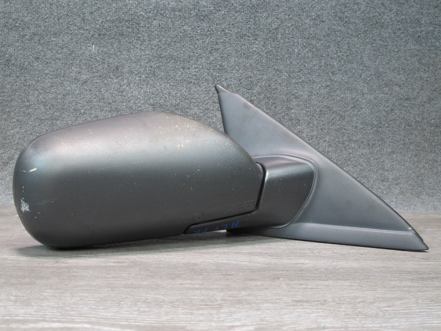 90-96 Nissan Z32 300ZX Coupe Right Door Heated Side View Power Mirror Gray OEM