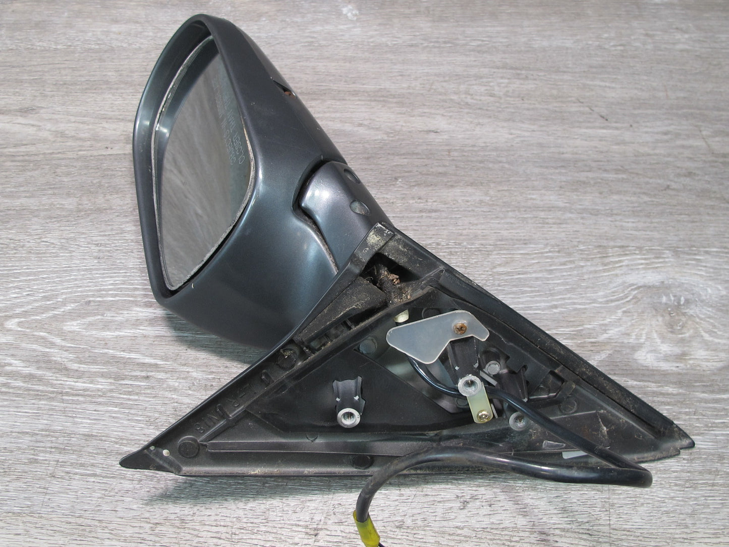 90-96 Nissan Z32 300ZX Coupe Right Door Heated Side View Power Mirror Gray OEM