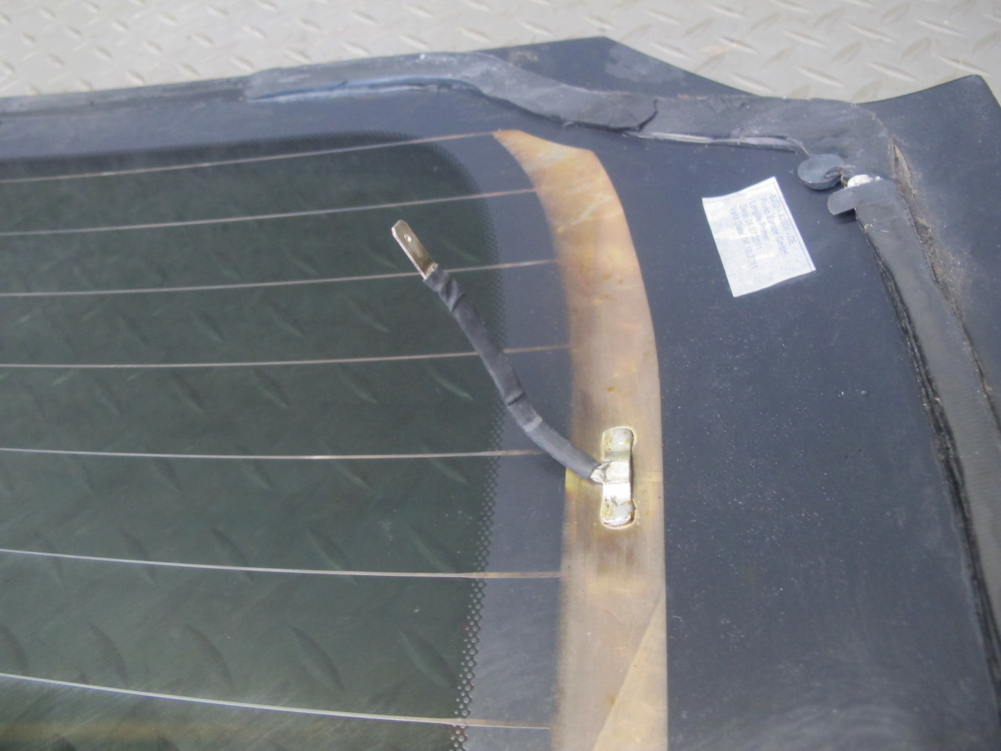 12-17 Range Rover Evoque L538 2DR Rear Trunk Lid Tailgate Liftgate Glass Window