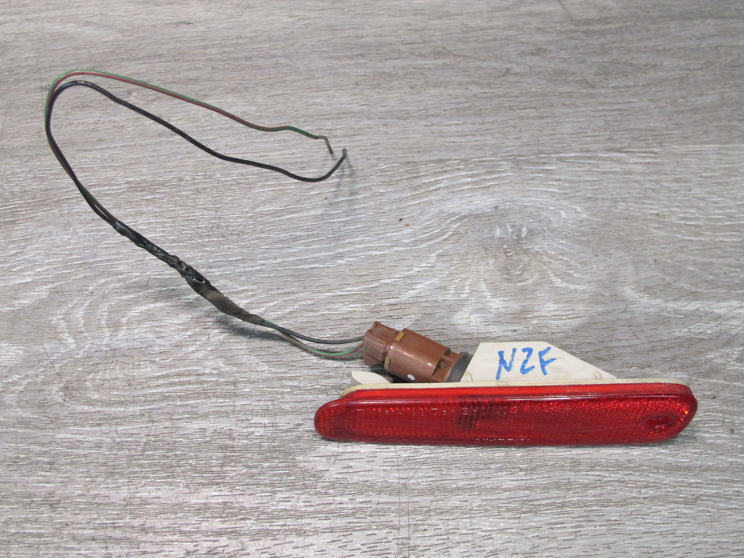 90-96 Nissan Z32 300ZX Set of 2 Rear Bumper Side Marker Light Lamp OEM
