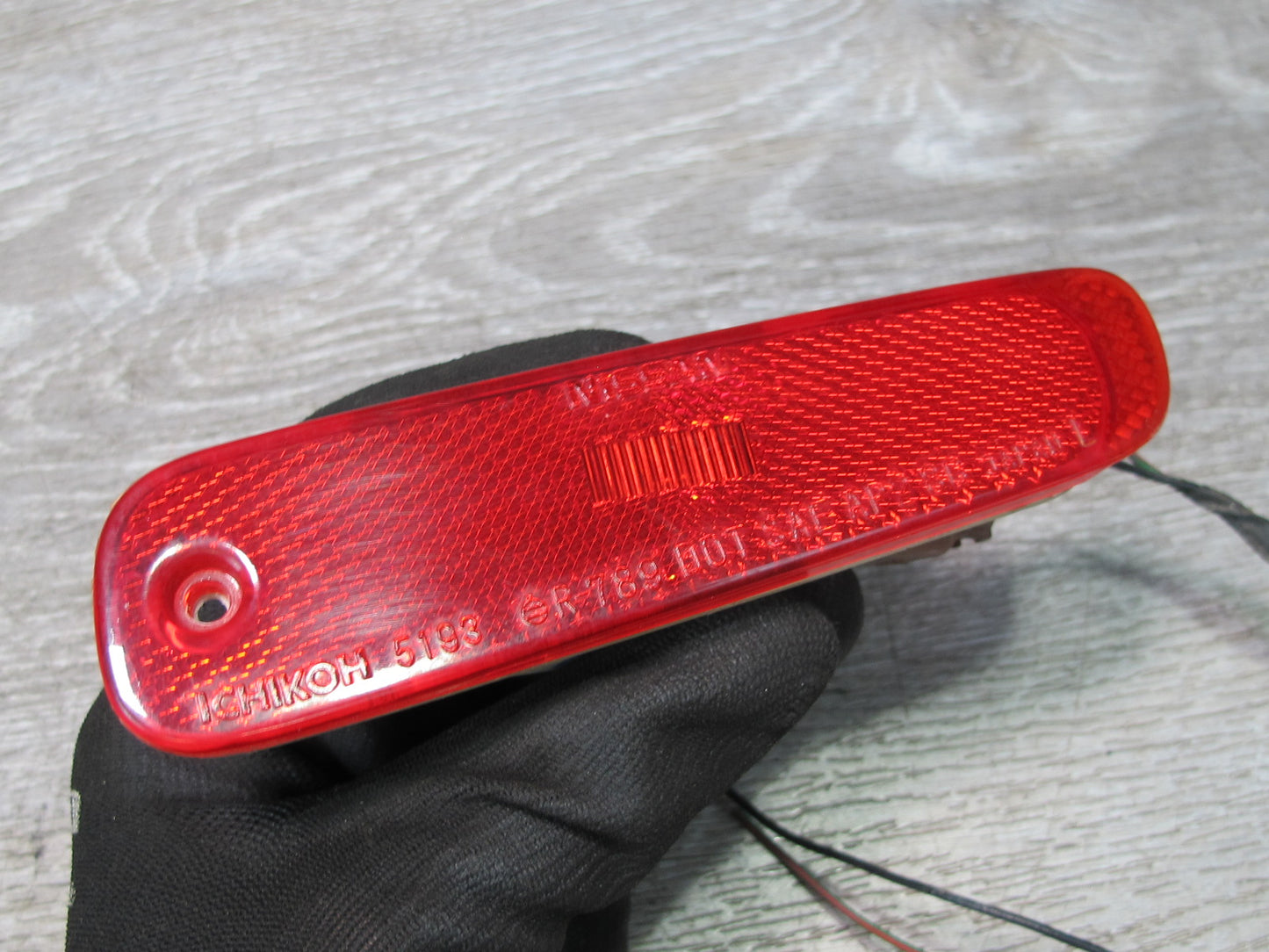 90-96 Nissan Z32 300ZX Set of 2 Rear Bumper Side Marker Light Lamp OEM
