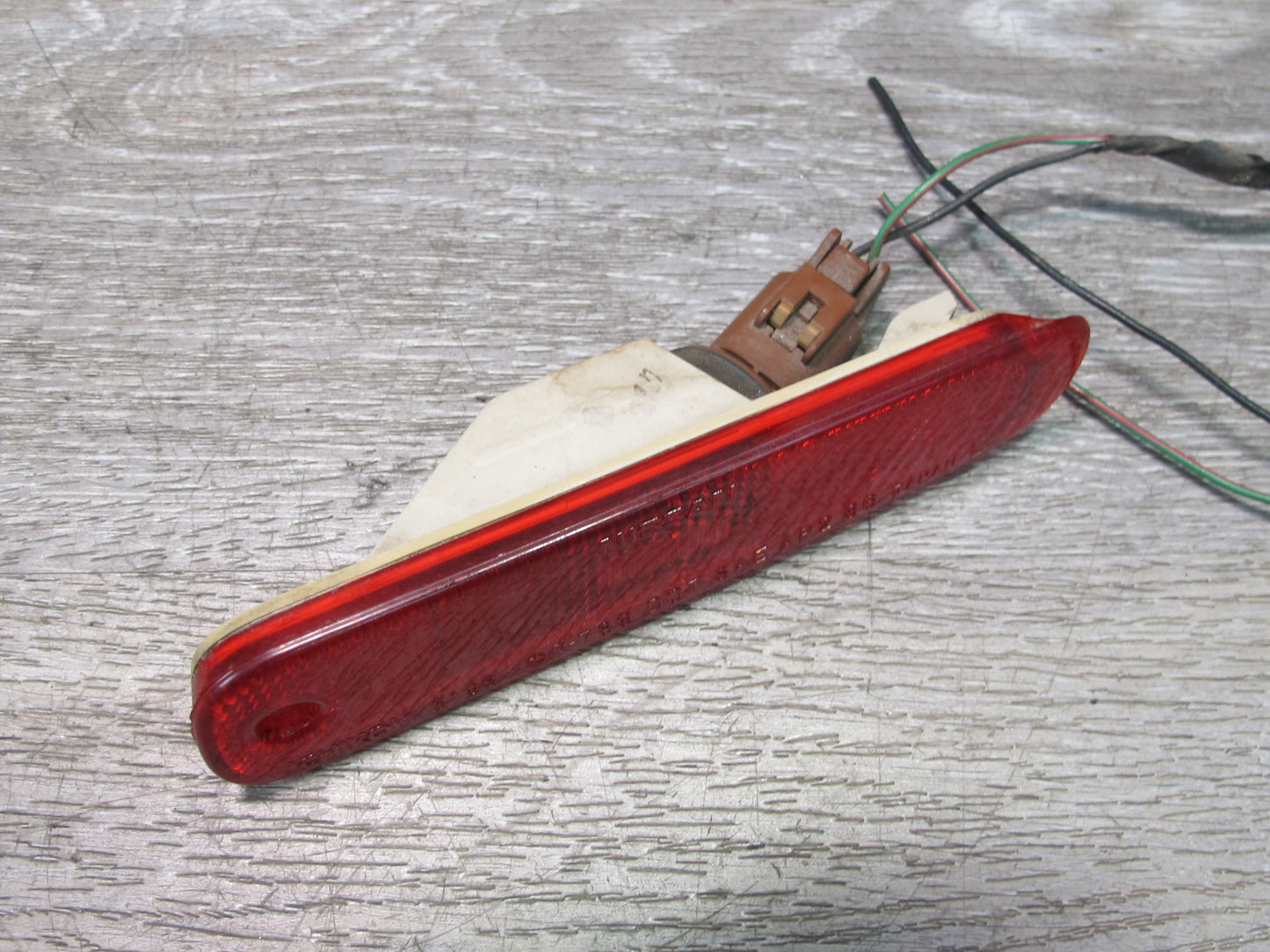 90-96 Nissan Z32 300ZX Set of 2 Rear Bumper Side Marker Light Lamp OEM
