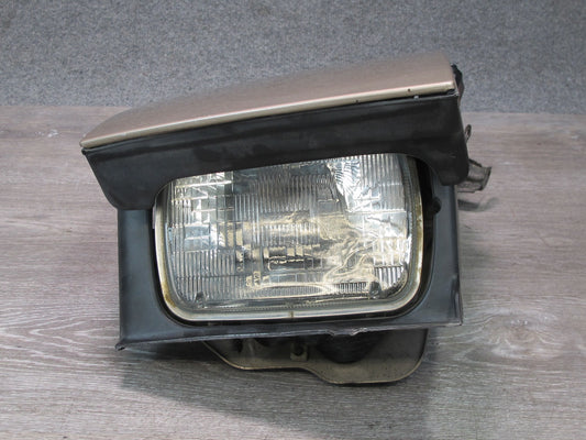 86-91 Mazda RX7 FC3S Right POP UP Headlight Lamp Assembly Satin Gold OEM