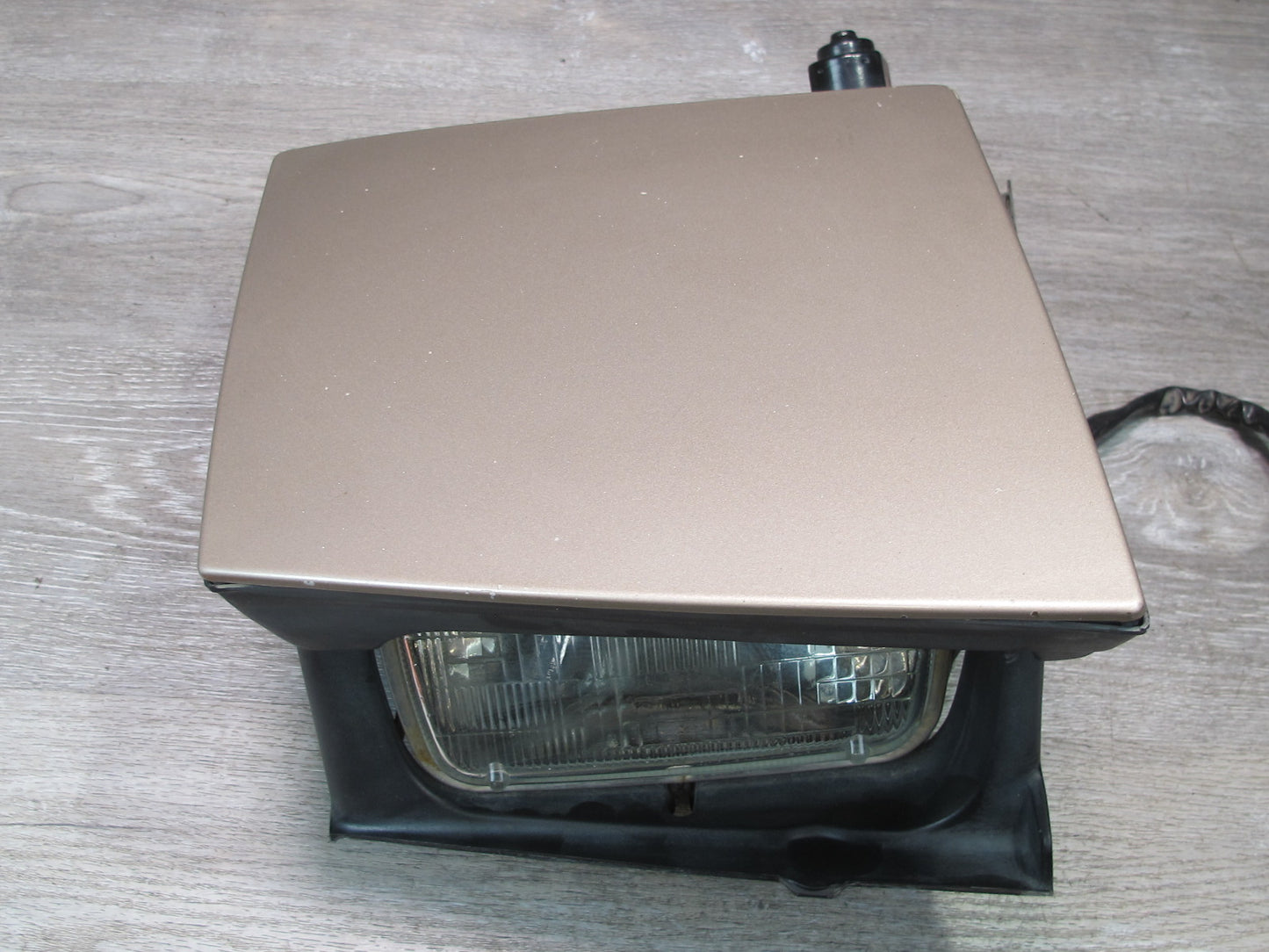 86-91 Mazda RX7 FC3S Right POP UP Headlight Lamp Assembly Satin Gold OEM