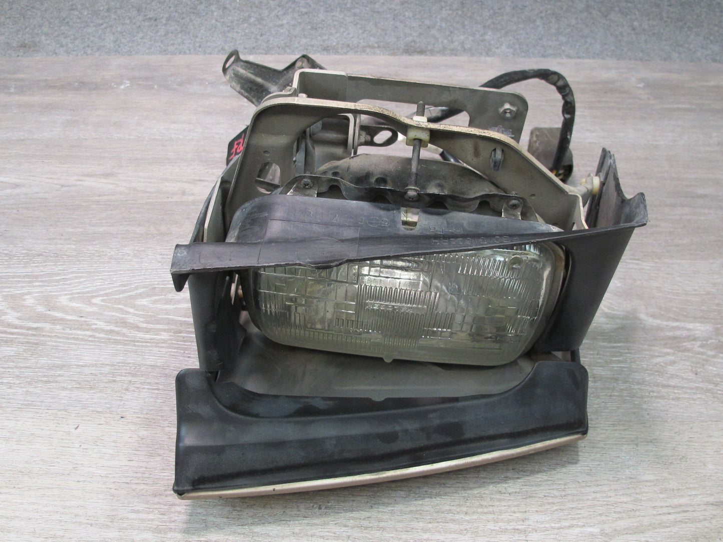 86-91 Mazda RX7 FC3S Right POP UP Headlight Lamp Assembly Satin Gold OEM