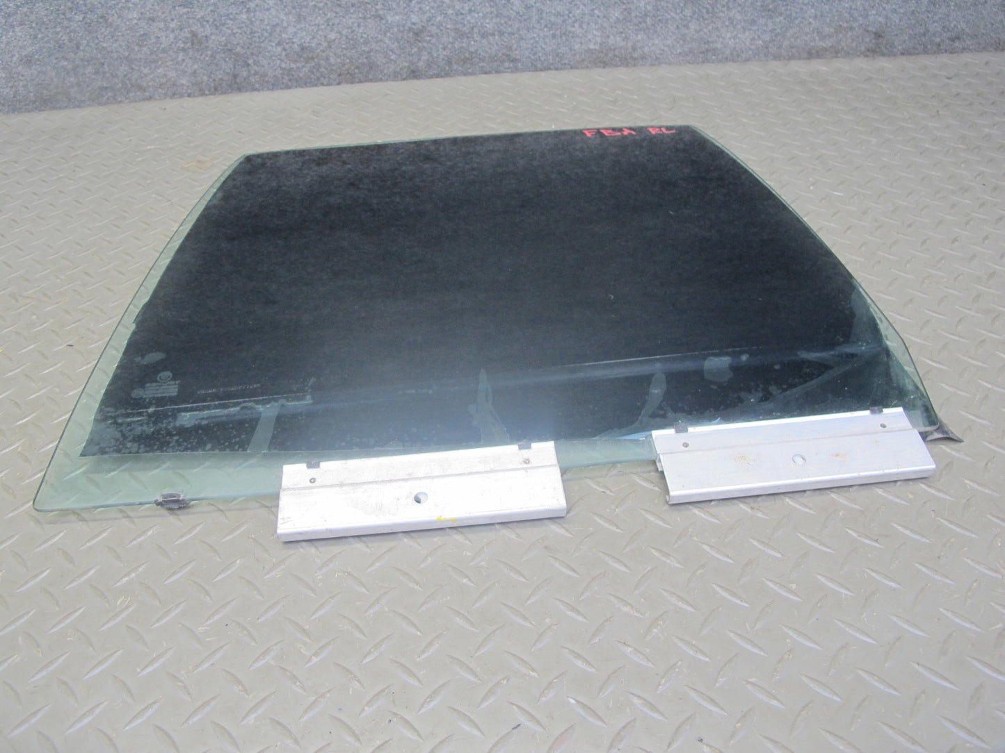 89-95 BMW E34 5-SERIES Sedan Rear Left Door Window Glass OEM