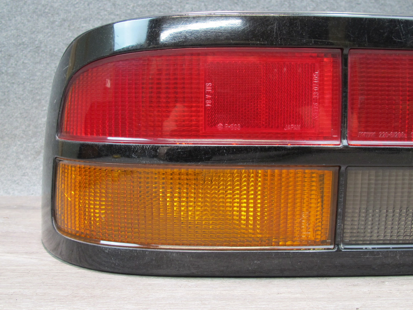 86-88 Mazda RX7 FC3S Coupe Rear Left & Right Tail Light Lamp w License Plate OEM