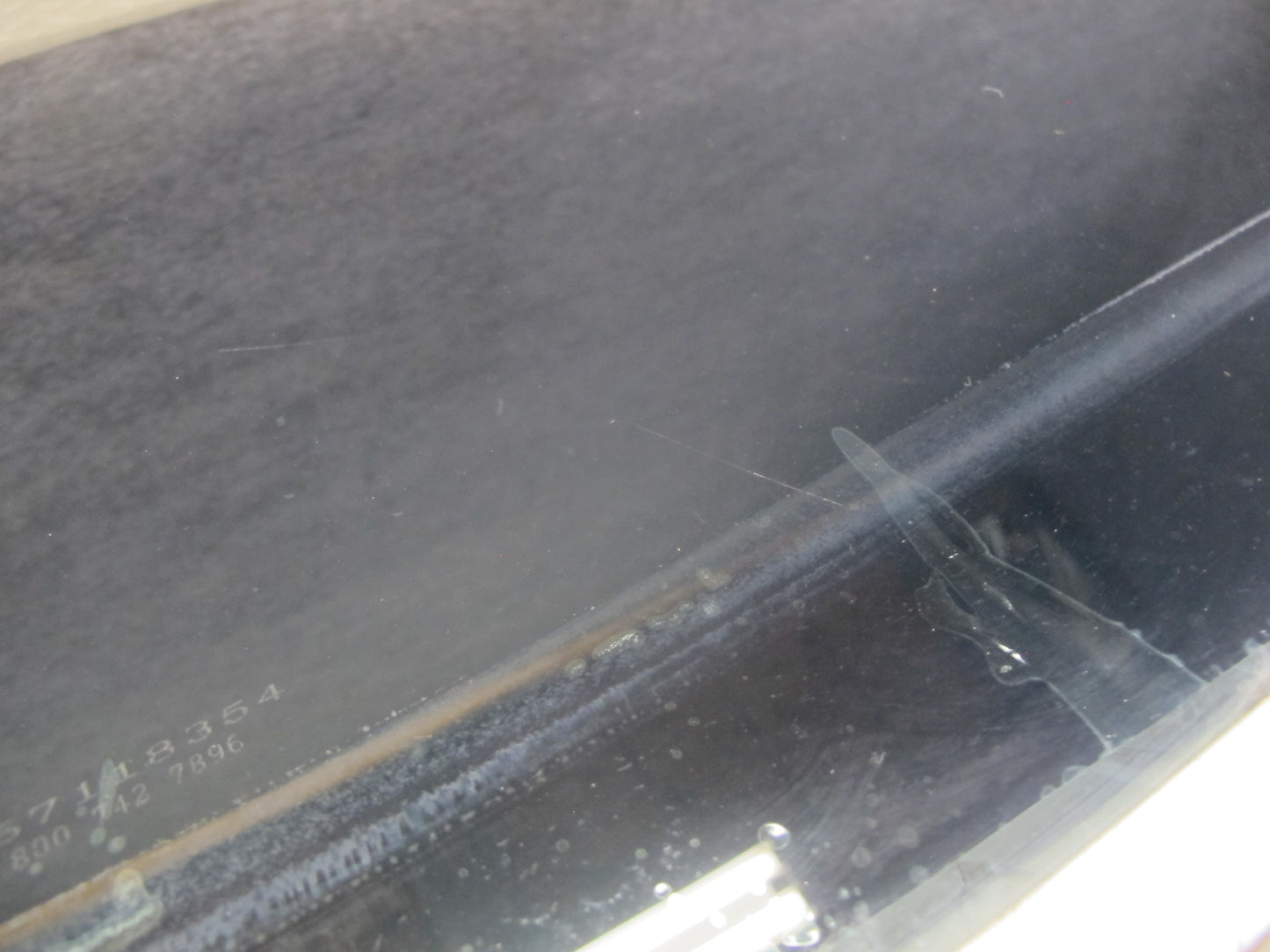 89-95 BMW E34 5-SERIES Sedan Rear Left Door Window Glass OEM