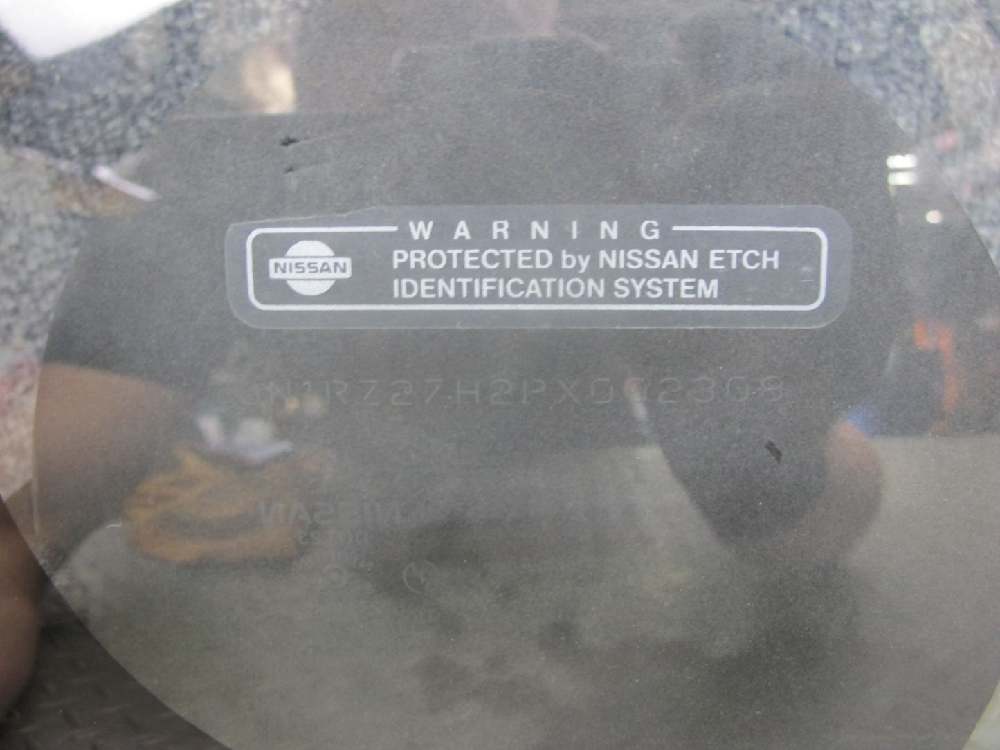 93-95 Nissan Z32 300ZX Convertible Right Passenger Door Glass Window OEM
