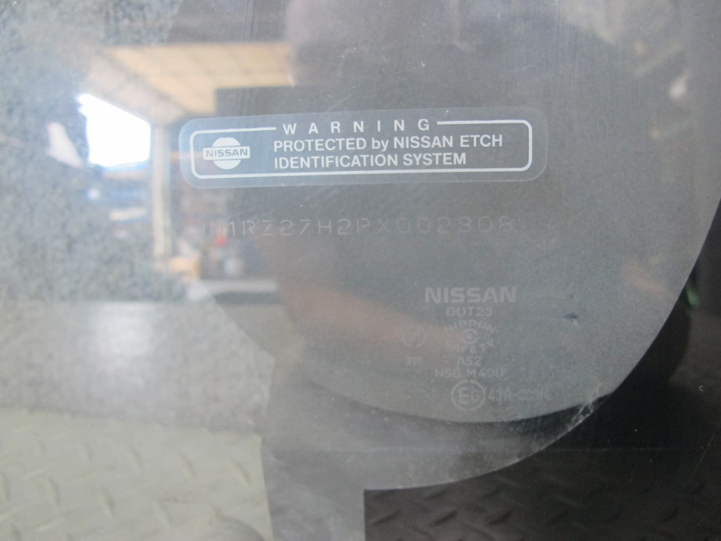 93-95 Nissan Z32 300ZX Convertible Left Driver Door Glass Window OEM