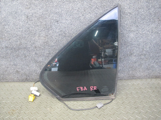 89-95 BMW E34 5-SERIES Sedan Rear Right Quarter Window Glass OEM